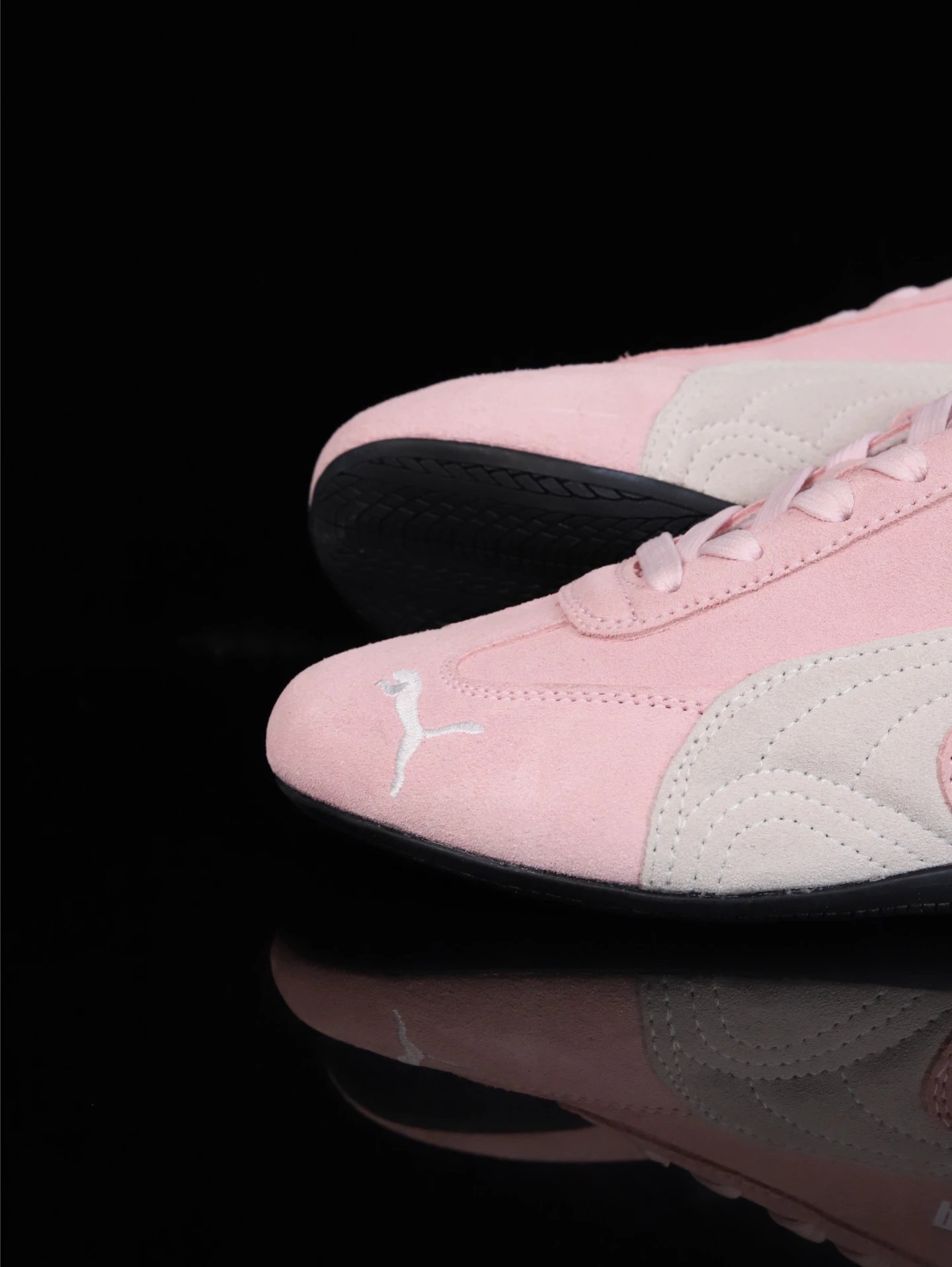 Puma Roma M Motorsport Sneakers Pink - Gallery Image 7 - Detailed View