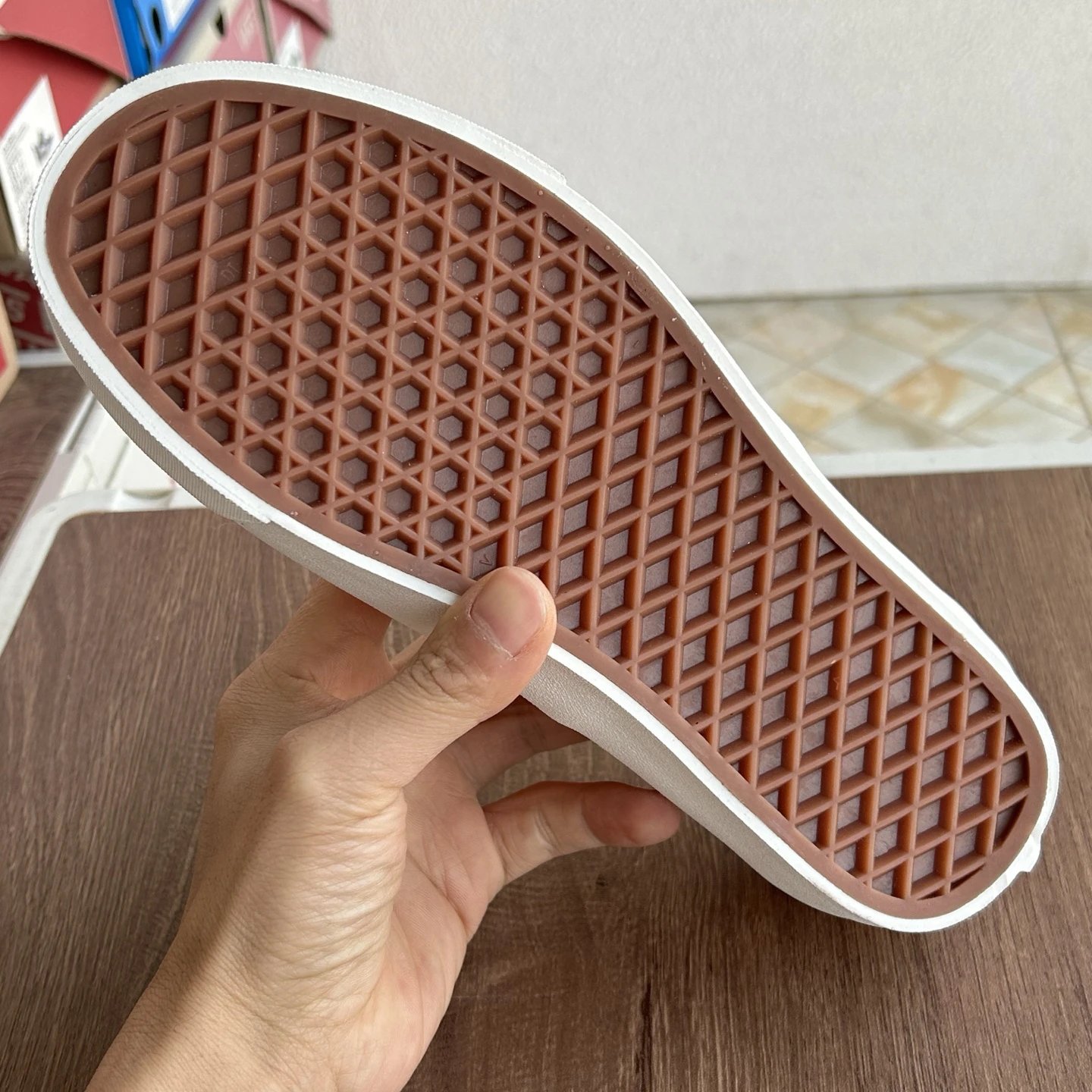 Authentic Low Top Canvas Sneakers Amber Yellow - Gallery Image 8 - Detailed View