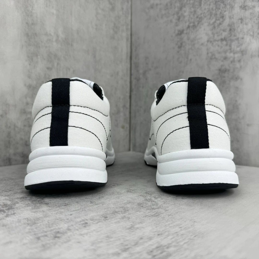 24SS Leather Panda Sneakers Women’s Black White - Gallery Image 5 - Detailed View