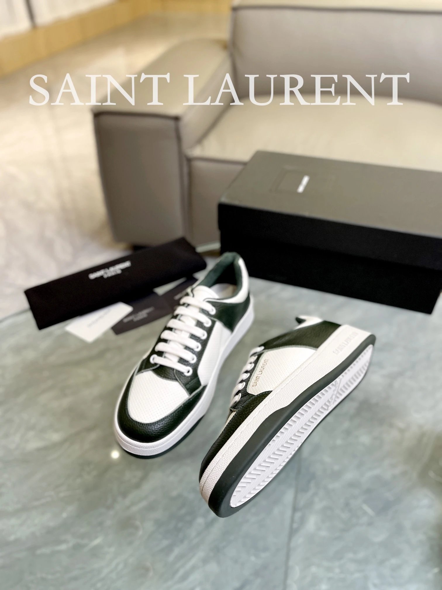 Saint Laurent SL61 Sneakers MultiColor - Gallery Image 4 - Detailed View