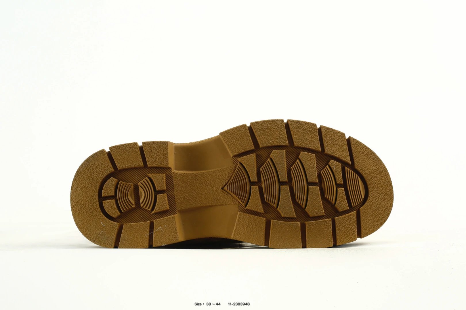 Outdoor High Boots Leather Goldenrod - Gallery Image 6 - Detailed View