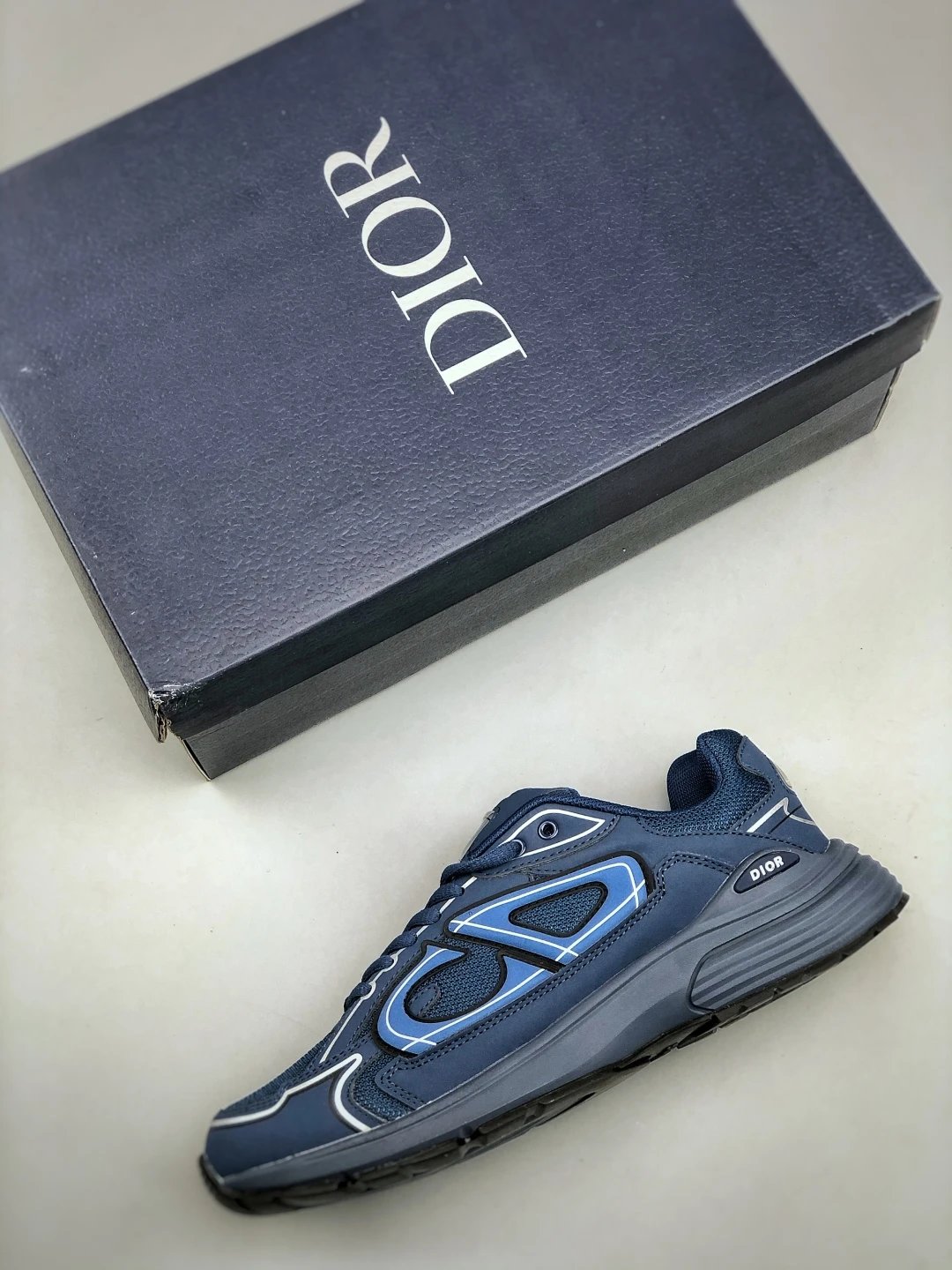 Dad Sneakers B30 Series Onyx Blue - Gallery Image 3 - Detailed View