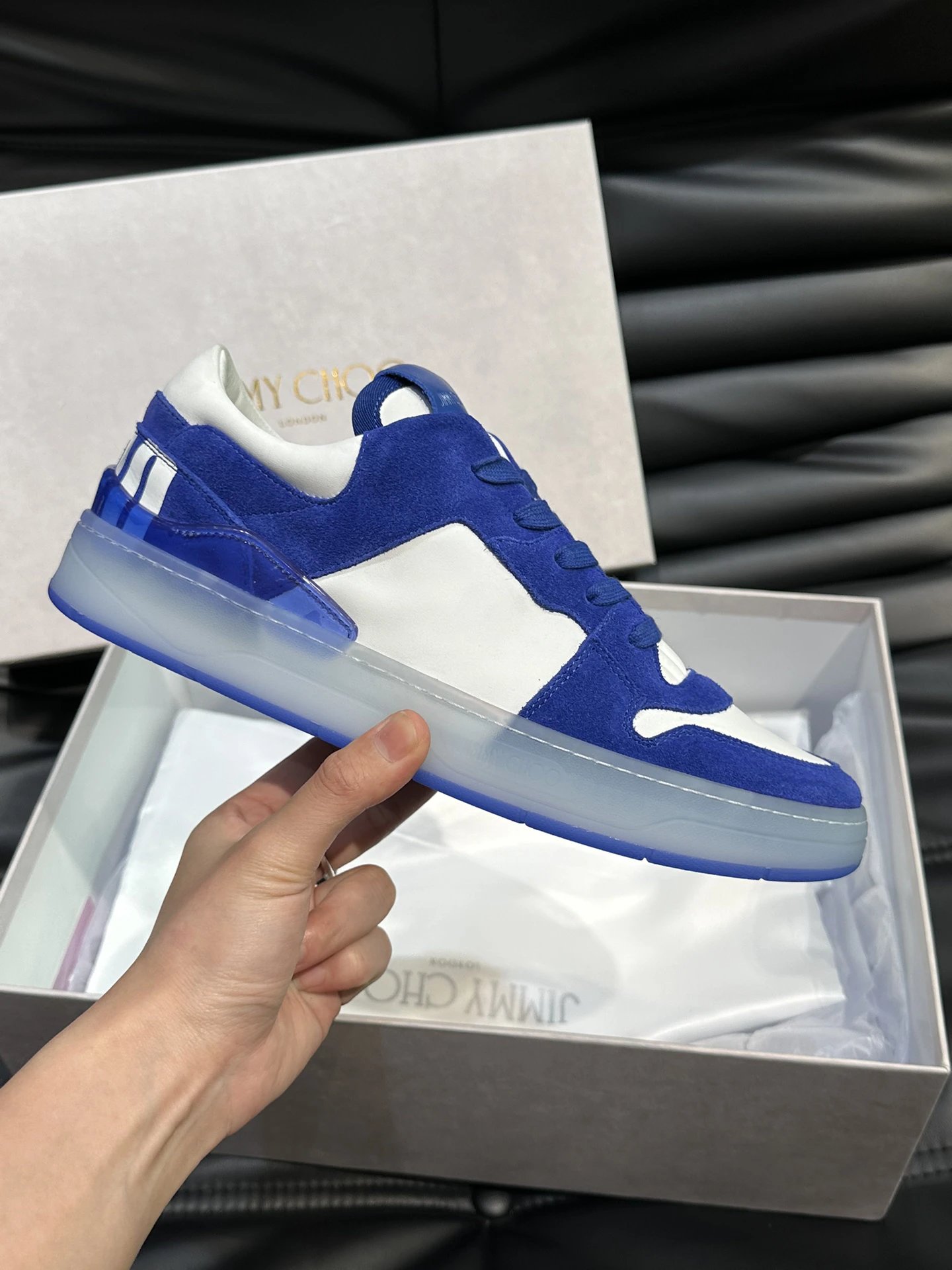 Jimmy Choo Diamond Light Sneakers Multicolor - Gallery Image 6 - Detailed View