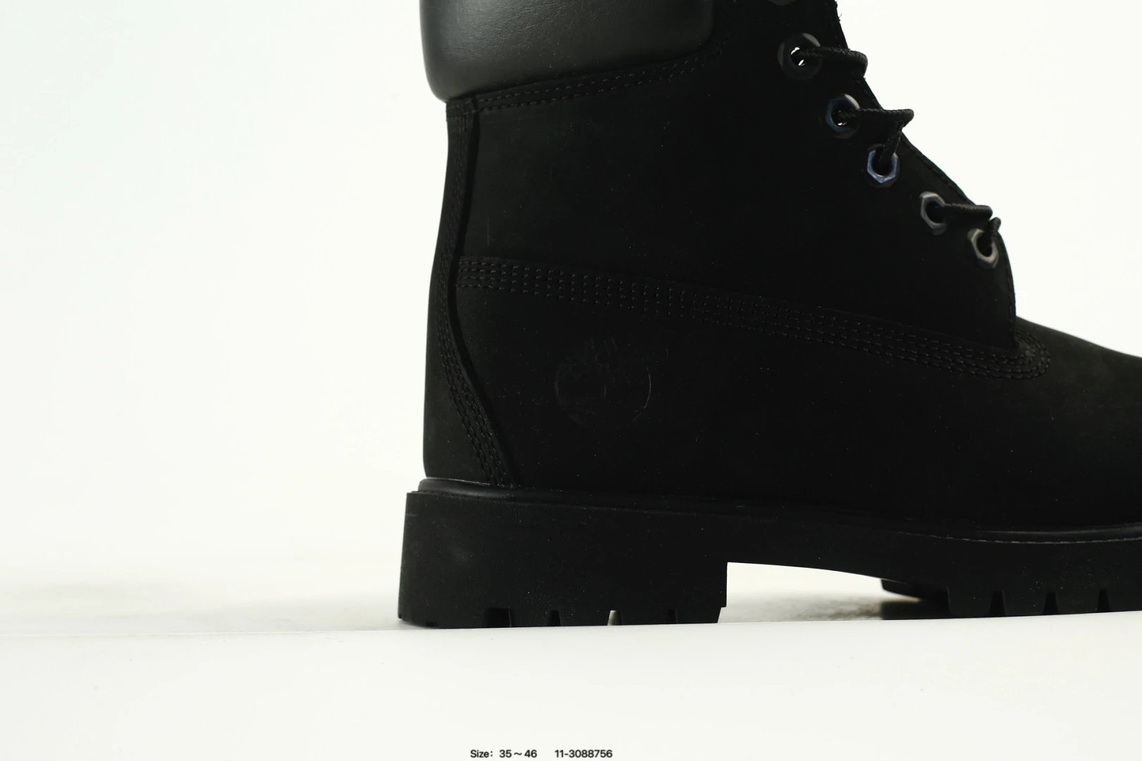 Outdoor High Boots Leather Black - Gallery Image 3 - Detailed View