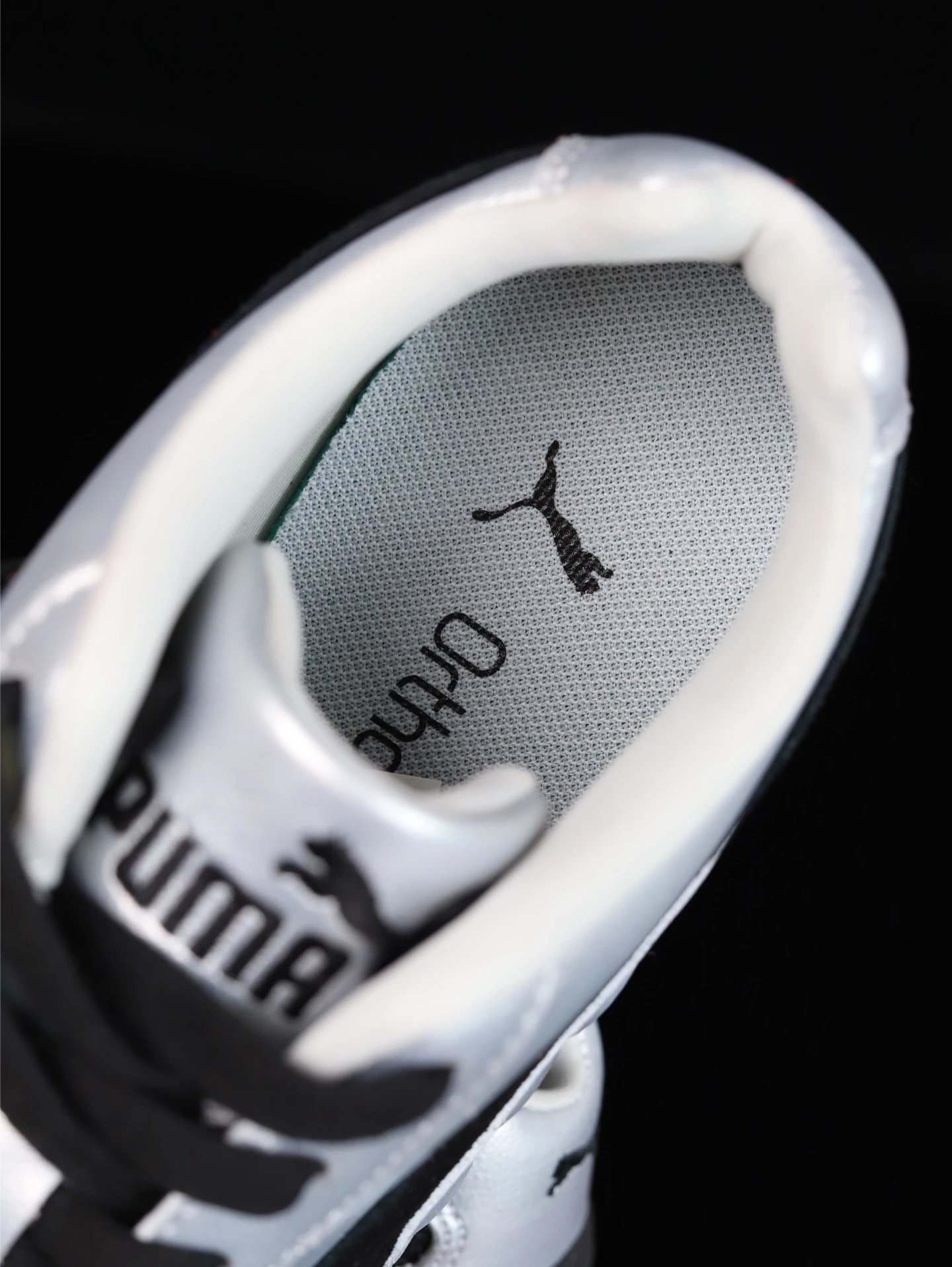 Puma Roma M Motorsport Sneakers Silver Black - Gallery Image 5 - Detailed View