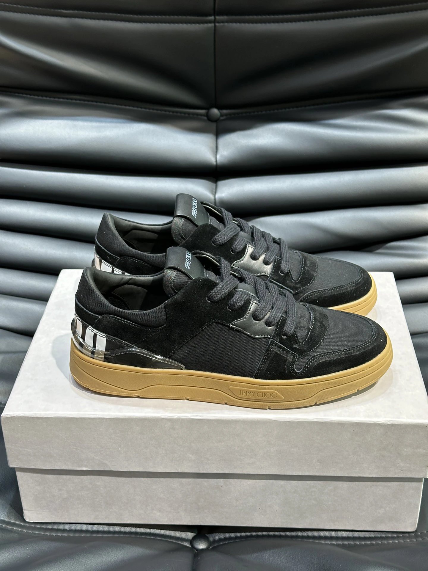 Jimmy Choo Diamond Light Sneakers Multicolor - Gallery Image 4 - Detailed View