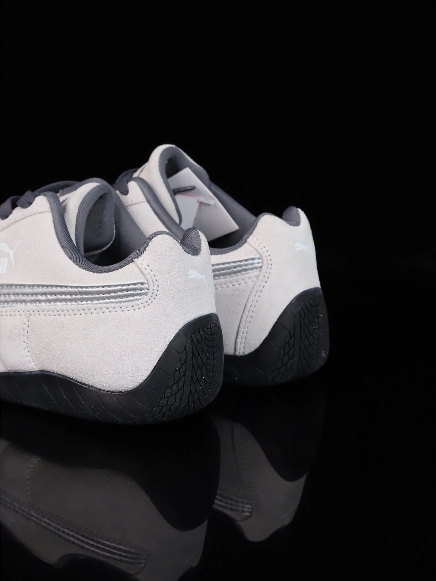 Puma Roma M Motorsport Sneakers Silver Gray - Gallery Image 6 - Detailed View