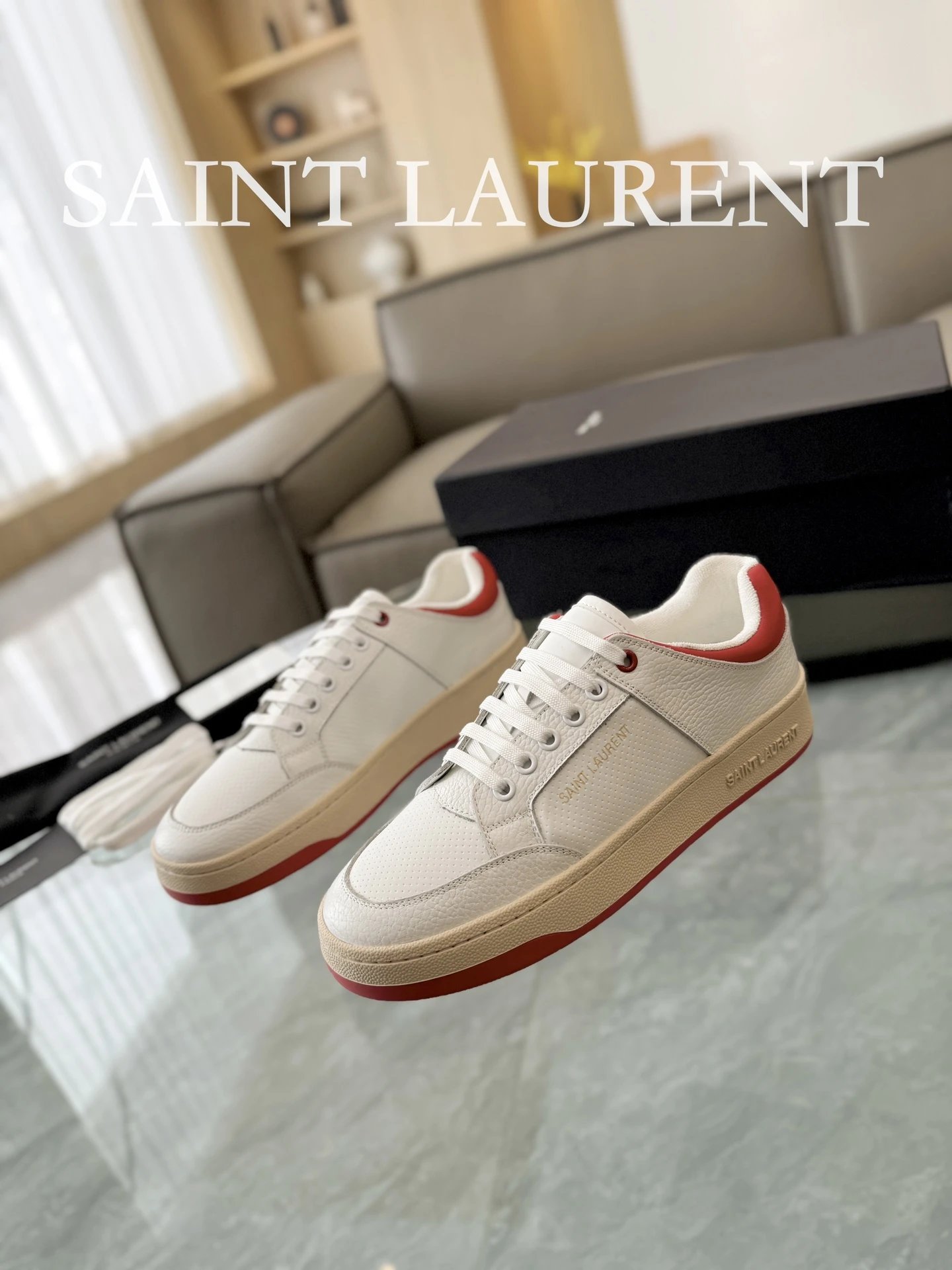 Saint Laurent SL61 Sneakers Multi - Gallery Image 3 - Detailed View