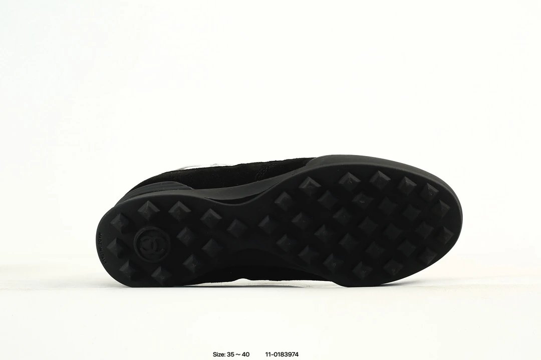 Luxury Calfskin Low Top Sneakers Metallic Silver - Gallery Image 6 - Detailed View