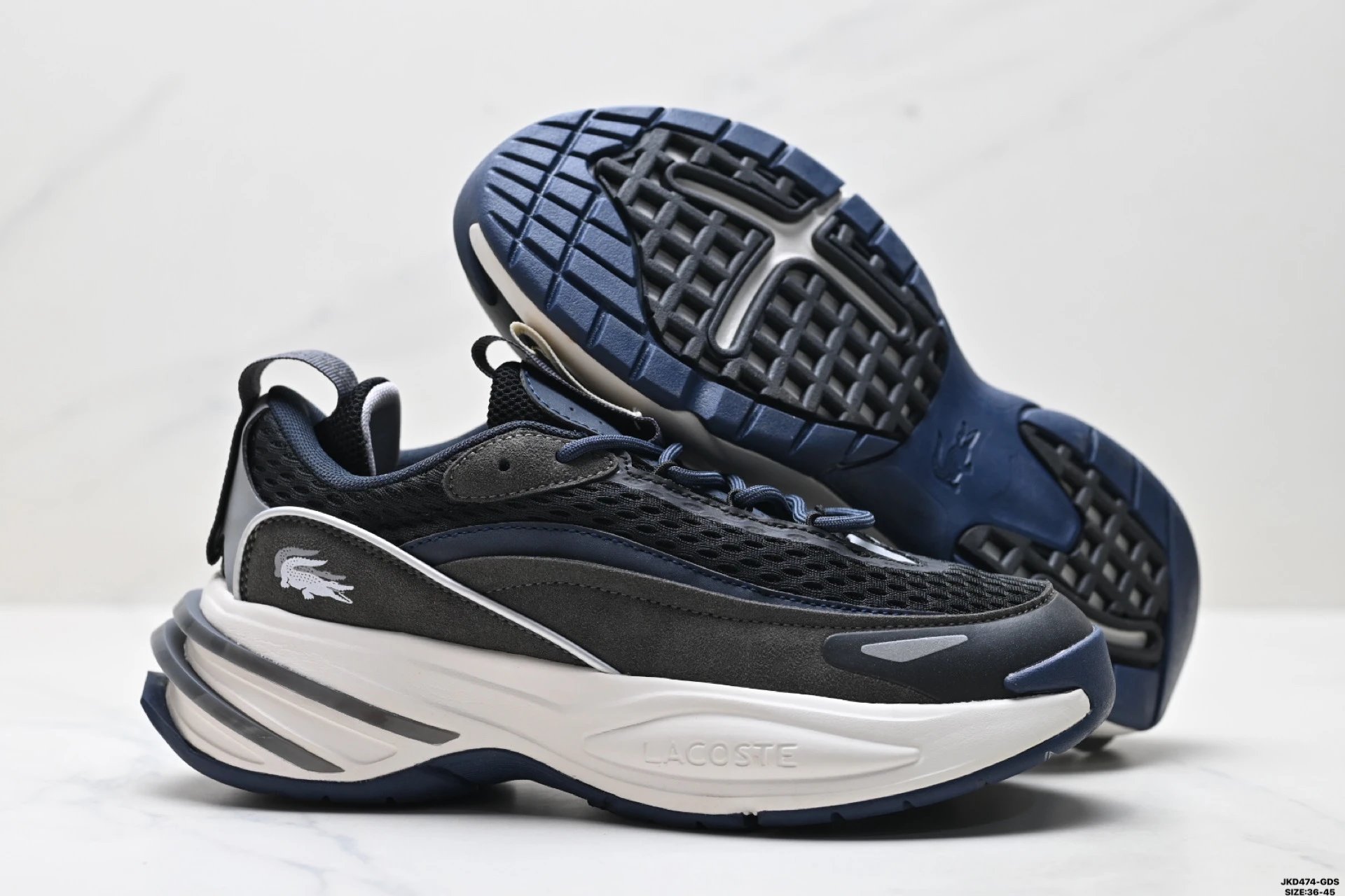 Lacoste Odyssa Sneakers Red - Gallery Image 6 - Detailed View