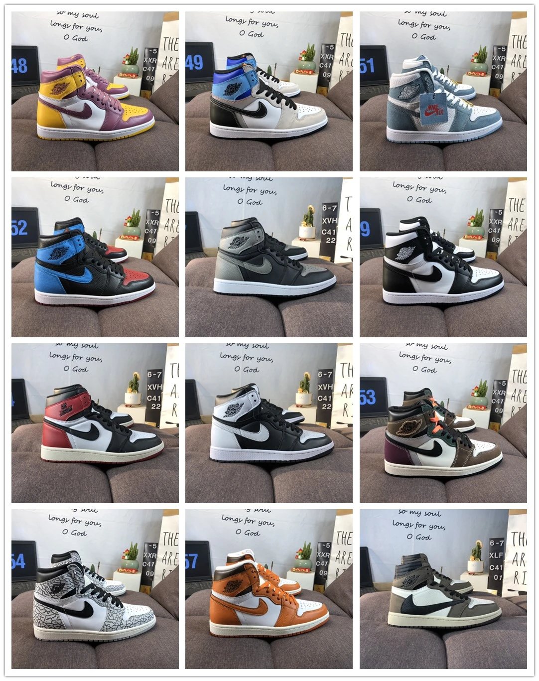 Nike Air Jordan 1 High-tops Sneakers Multicolor - Related Product - Cnfans