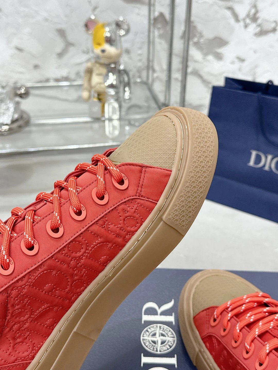 Canvas Sneakers Casual Modern Rust - Gallery Image 3 - Detailed View