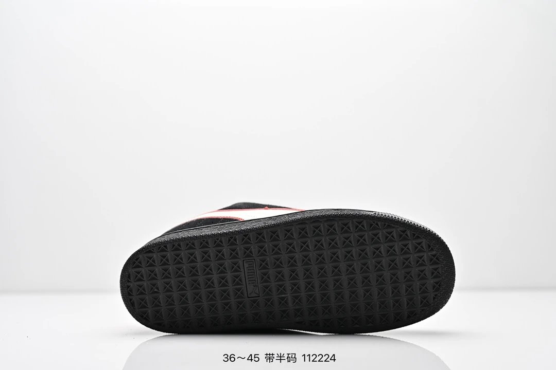 PUMA Suede Sneakers Black - Gallery Image 6 - Detailed View