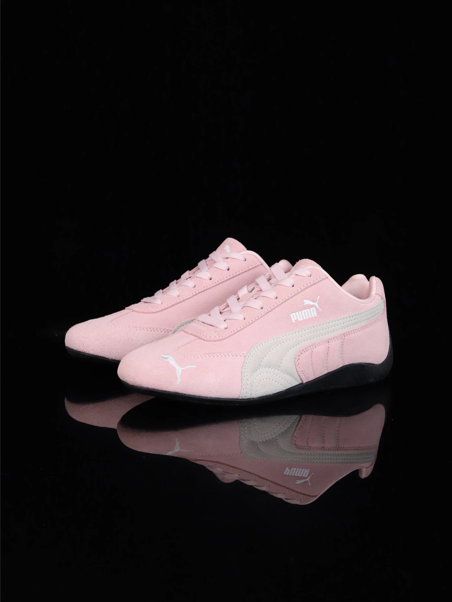 Puma Roma M Motorsport Sneakers Pink - Gallery Image 3 - Detailed View