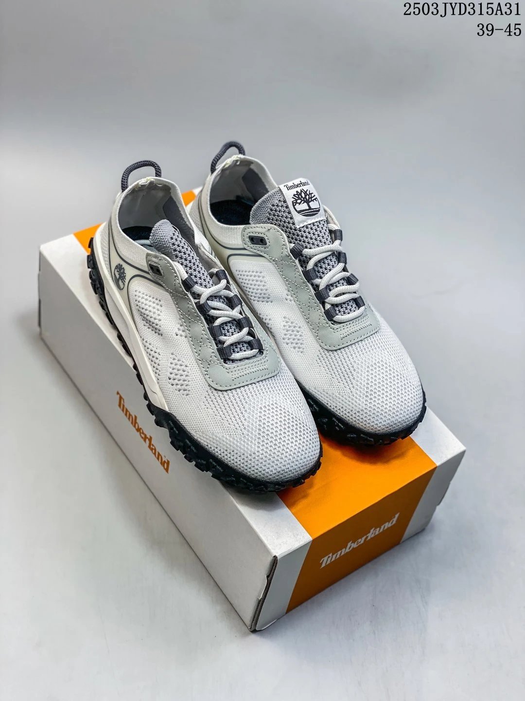 Men's Lightweight Hiking Sneakers in Ashen - Gallery Image 2 - Detailed View