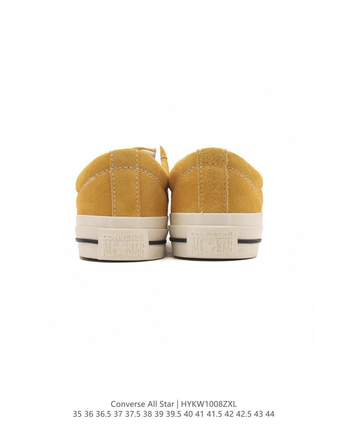One Star Suede Skate Shoes Vintage Mustard - Gallery Image 5 - Detailed View