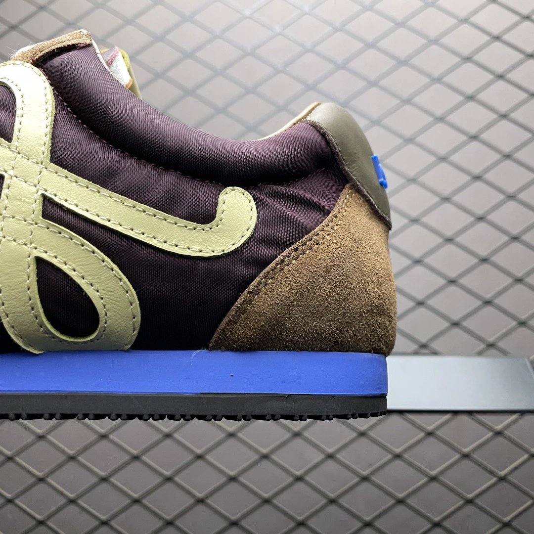 Loewe Ballet Runner Sneakers Brown - Gallery Image 4 - Detailed View