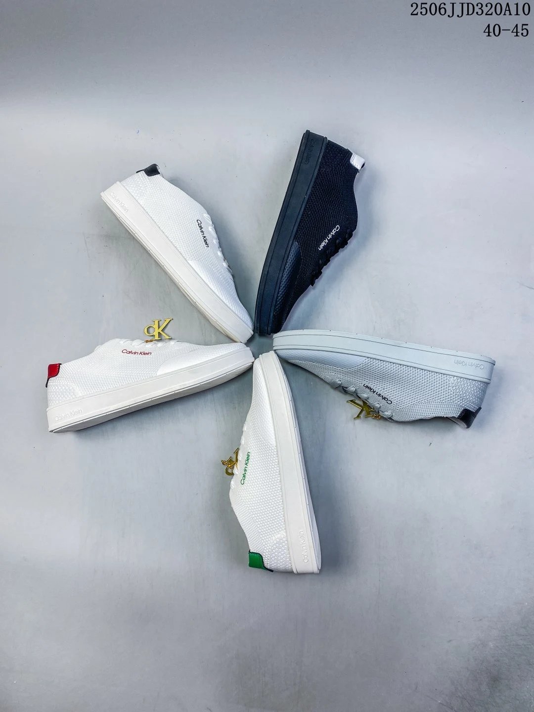 Low Top Mesh Lace Up Sneakers Round Toe Ivory Green - Gallery Image 2 - Detailed View