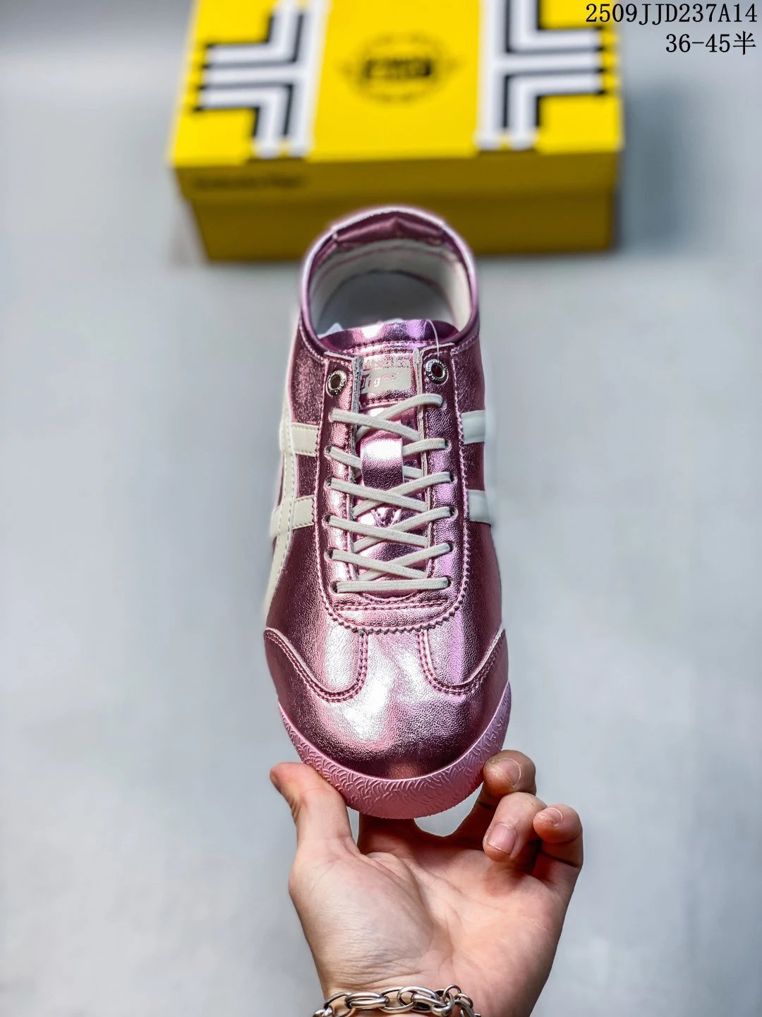 Onitsuka Tiger MEXICO 66 Slip-On Sneakers Pink - Gallery Image 2 - Detailed View