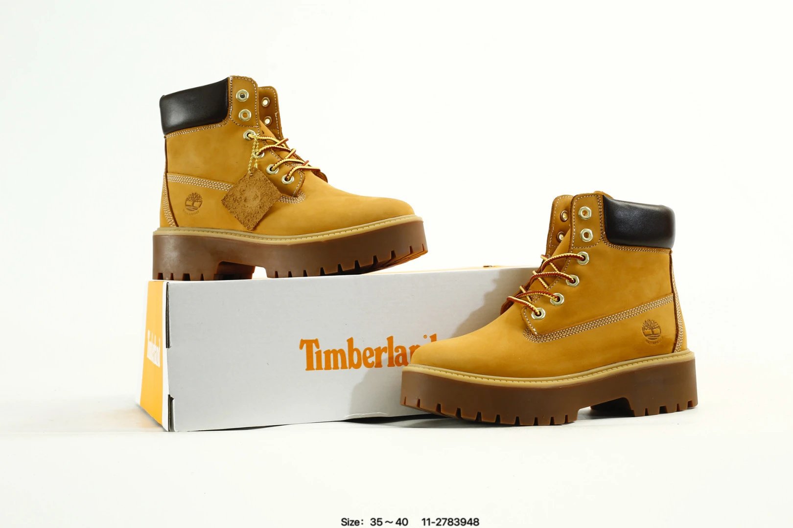 Waterproof Leather Outdoor Boots Honey - Gallery Image 9 - Detailed View