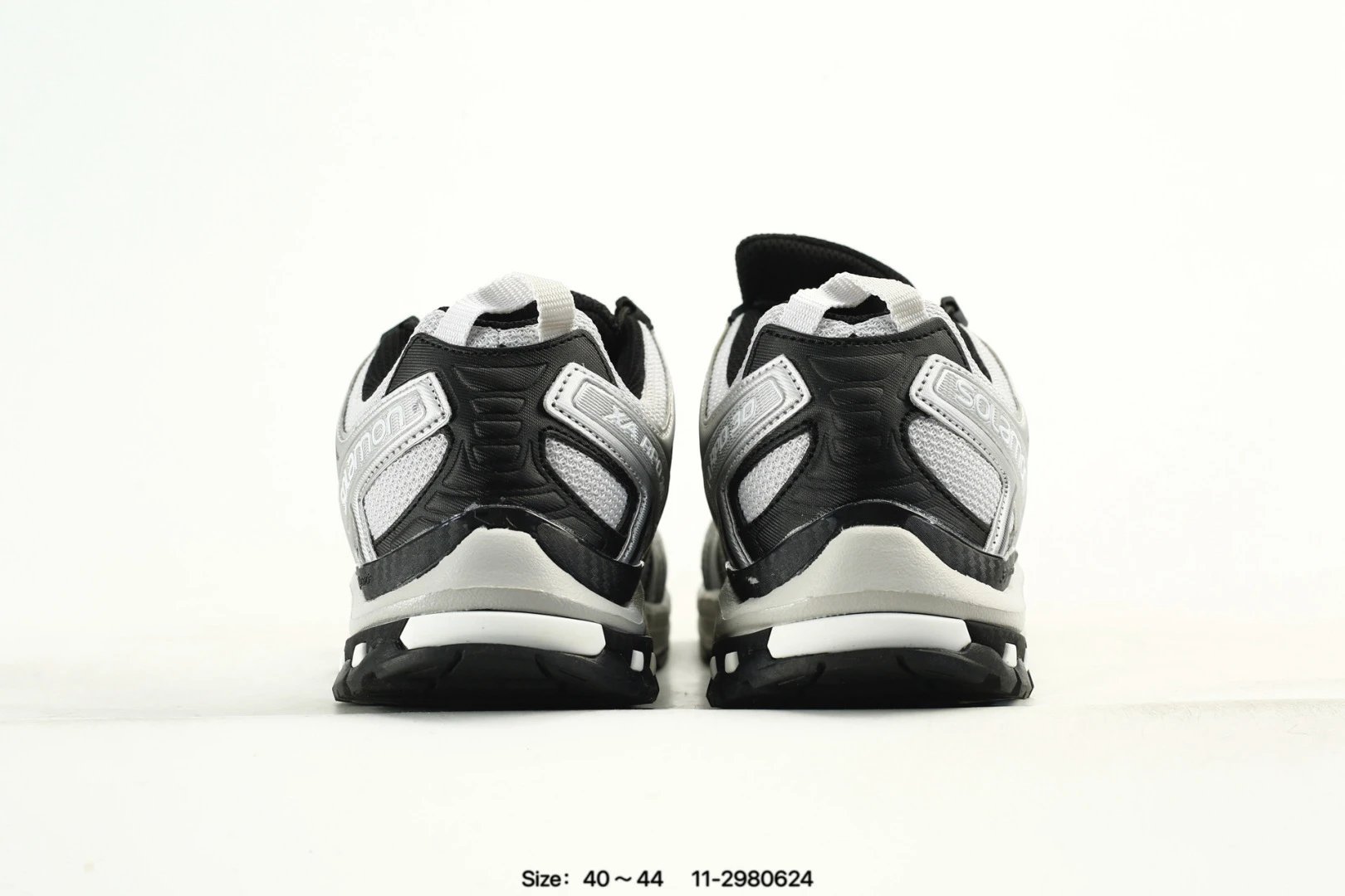 Salomon XT Whisper VOID Outdoor Shoes White Black - Gallery Image 7 - Detailed View