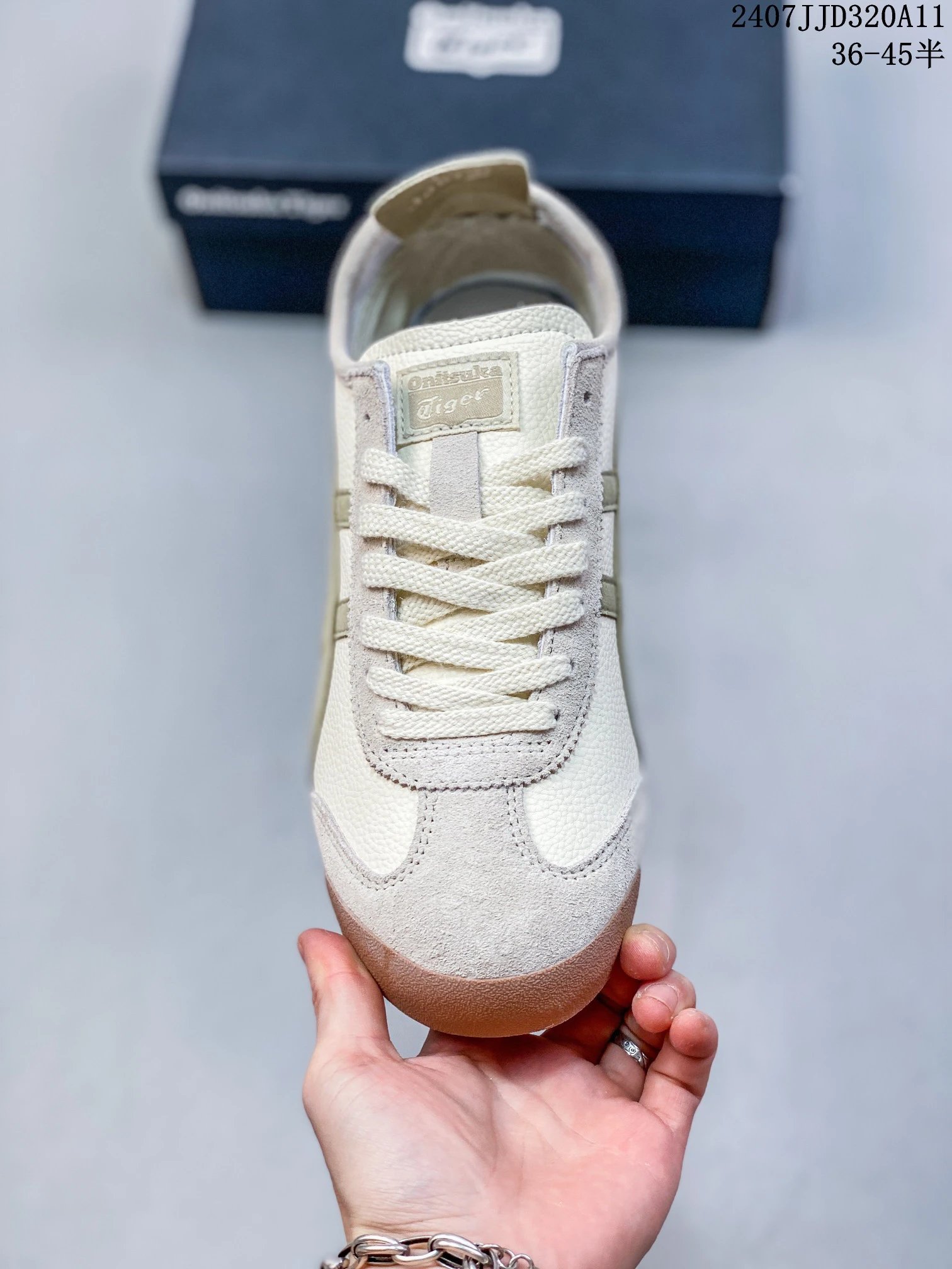 Onitsuka Tiger Mexico 66 Slip-on Beige Sneakers - Gallery Image 2 - Detailed View