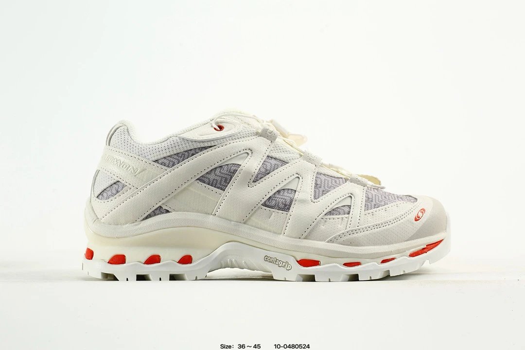 Salomon XT-Whisper Sneakers White Red - Salomon - Cnfans - $34.19