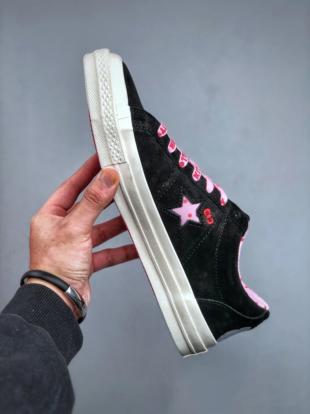 Retro Suede Low Top Skate Shoes Prism Pink - Gallery Image 2 - Detailed View