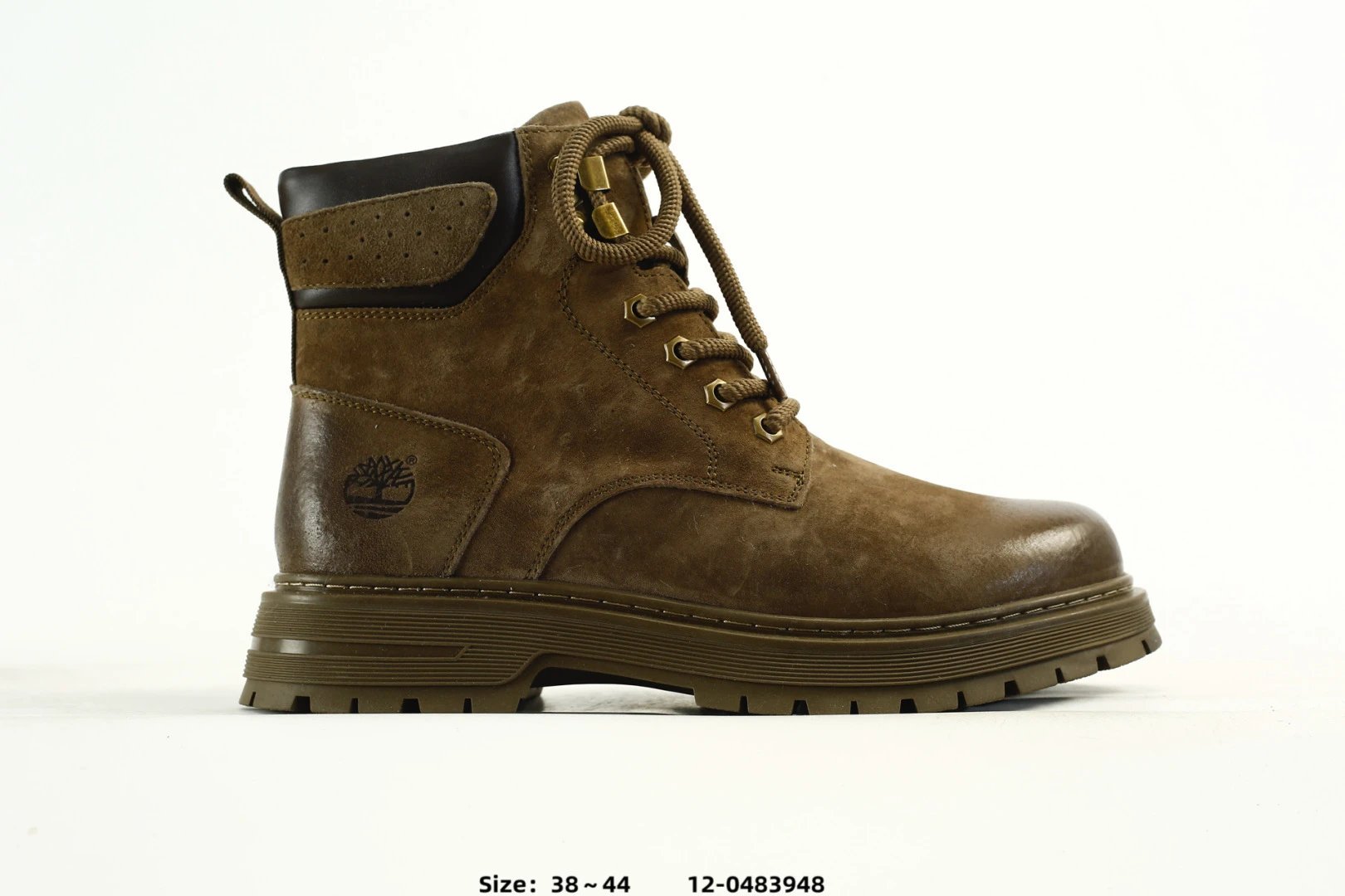 Premium Leather Outdoor Boots Rustic Brown - Related Product - Cnfans