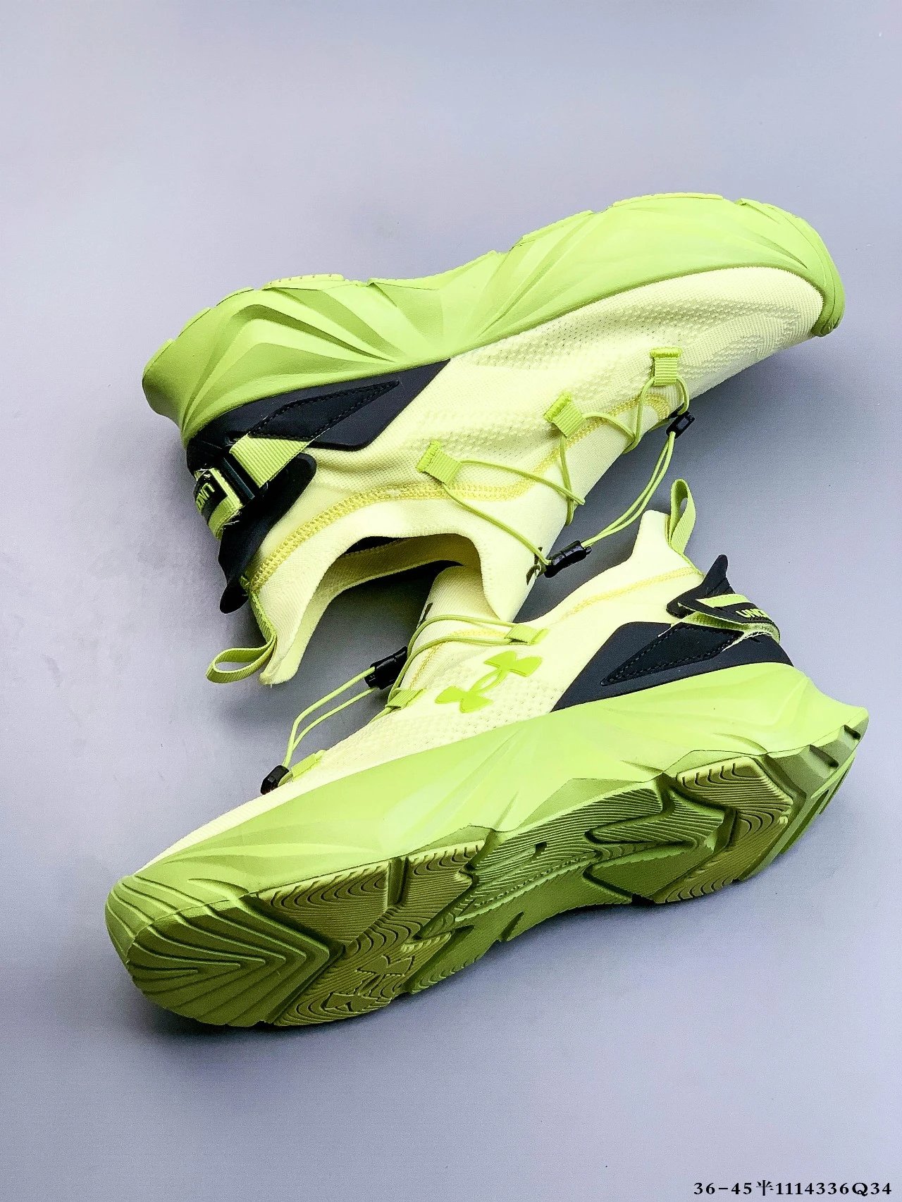 Summer Trail Running Sneakers Lime Green - Gallery Image 8 - Detailed View