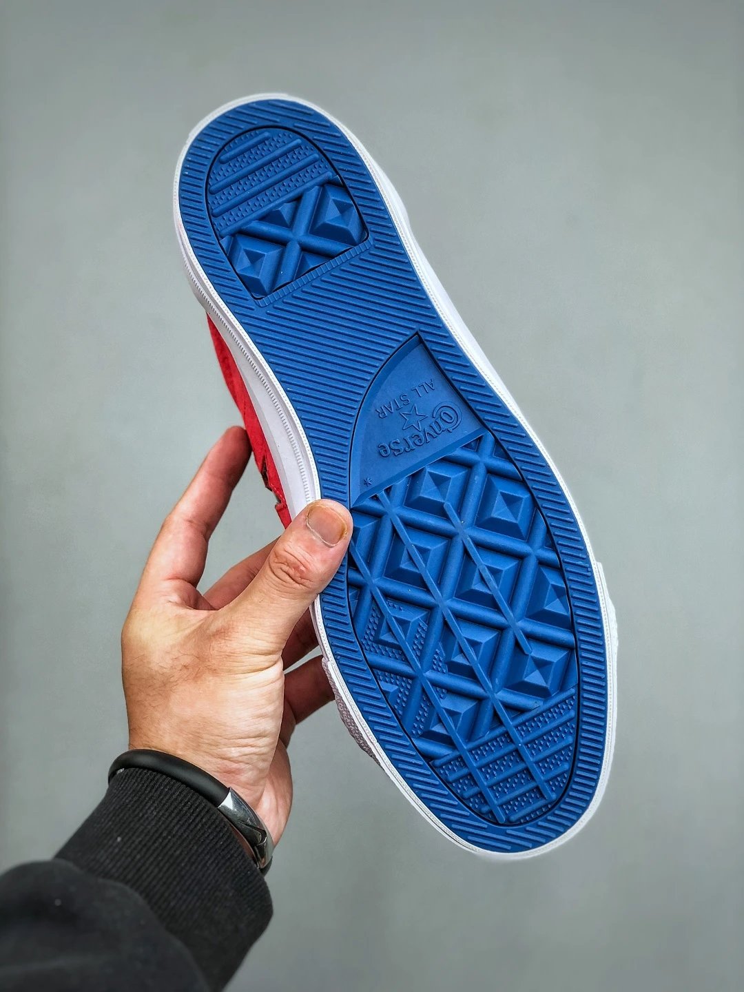 Vintage One Star Suede Low Sneakers Prism Pink - Gallery Image 8 - Detailed View