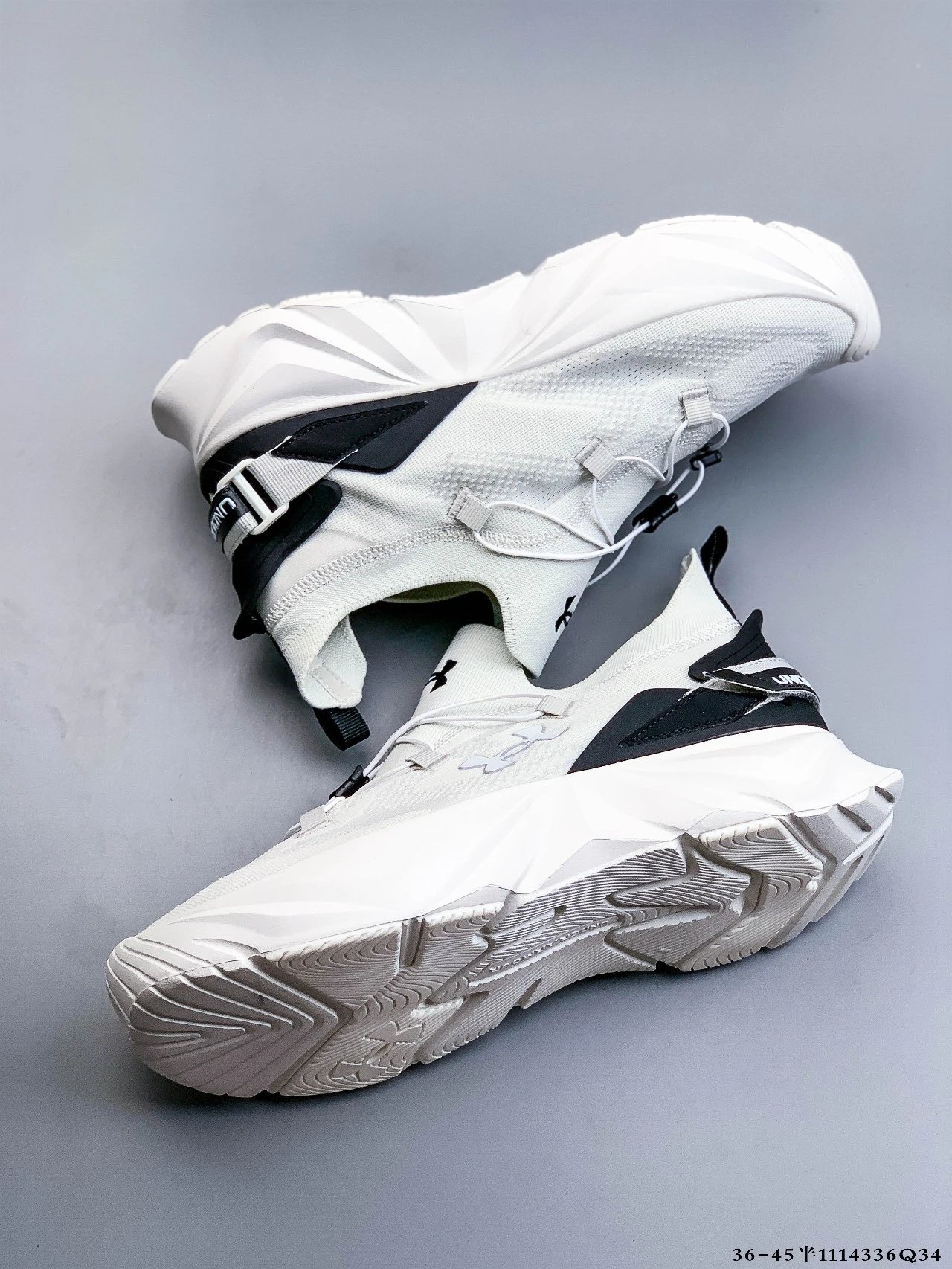 Summer Mesh Hiking Sneakers Ivory White - Gallery Image 8 - Detailed View