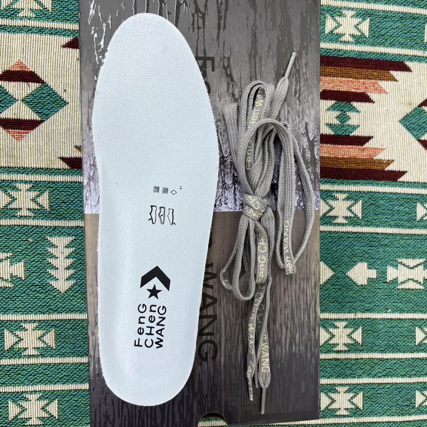 Deconstructed Canvas Low Top Sneakers Gradient Ash Blue - Gallery Image 11 - Detailed View