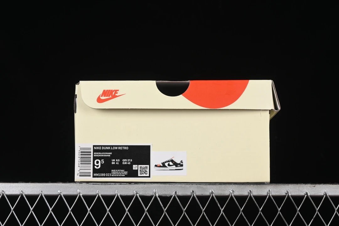 Custom Low-Top Skate Shoes Ivory Noir - Gallery Image 8 - Detailed View