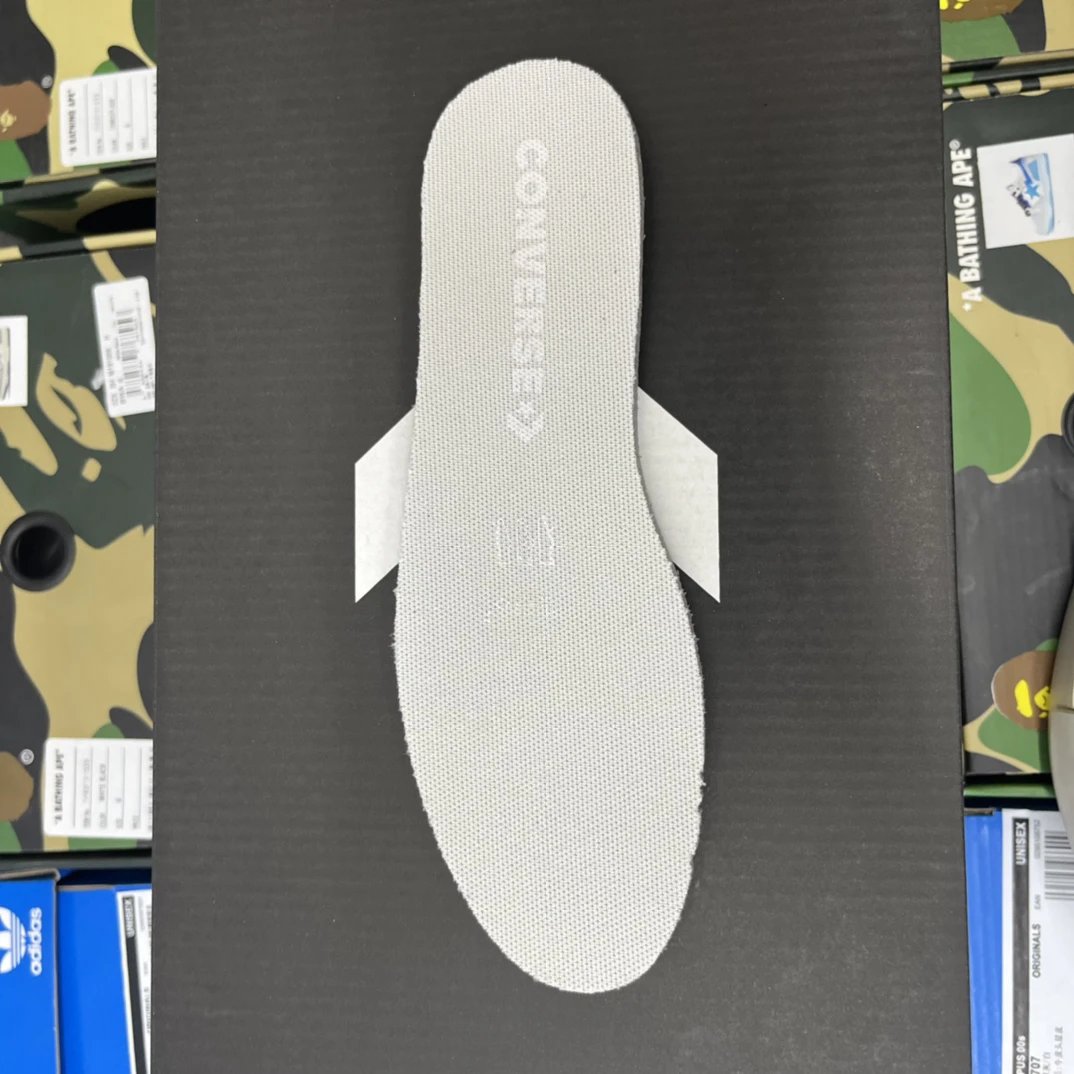 Chunky Canvas Skate Sneakers Ivory Black - Gallery Image 11 - Detailed View