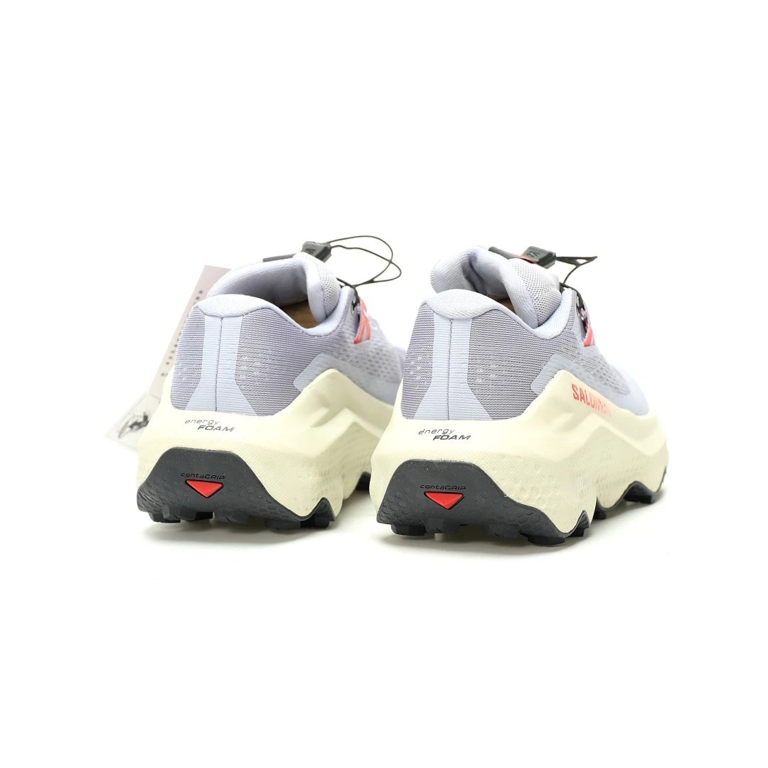 Ultra Glide 3 Trail Running Sneakers Ivory Lilac - Gallery Image 6 - Detailed View