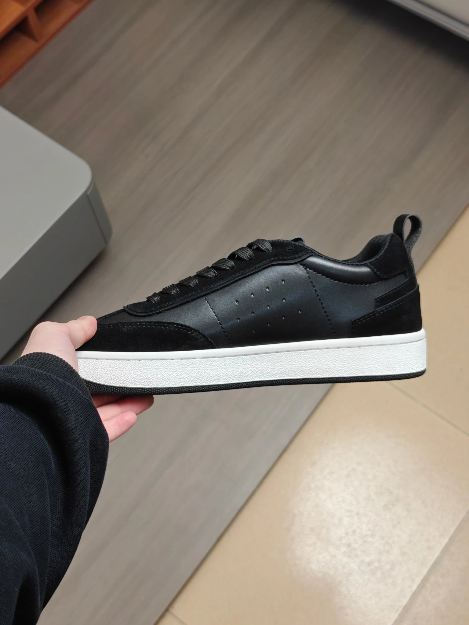 Kenzo Classic Sneakers Black - Gallery Image 7 - Detailed View