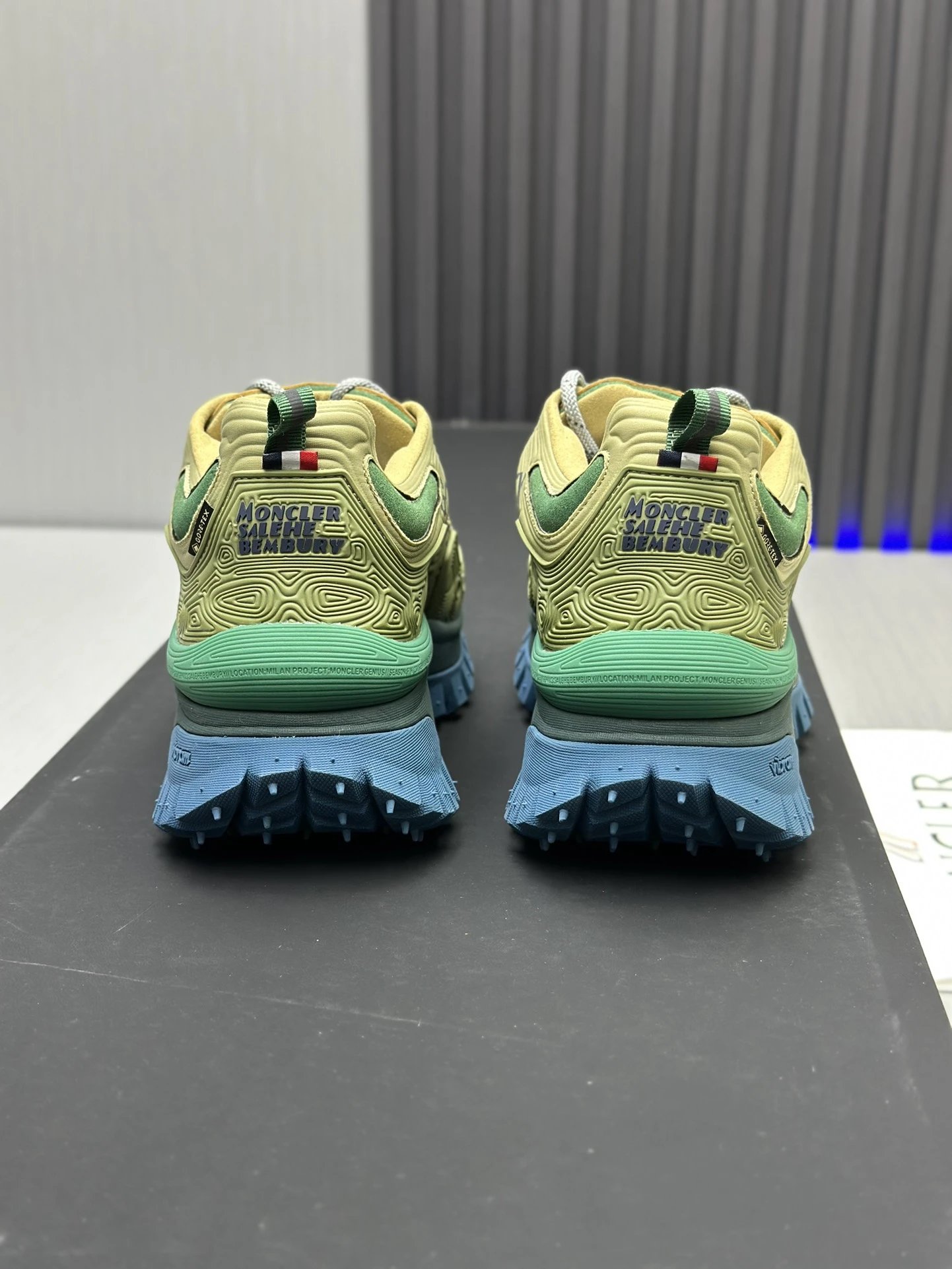 Moncler Trailgrip GTX Hiking Shoes Green - Gallery Image 8 - Detailed View