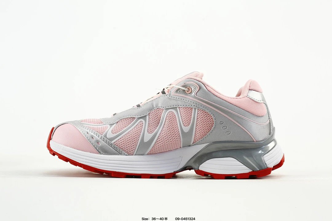 Salomon XT-WHISPER Sneakers Pink Silver - Gallery Image 3 - Detailed View