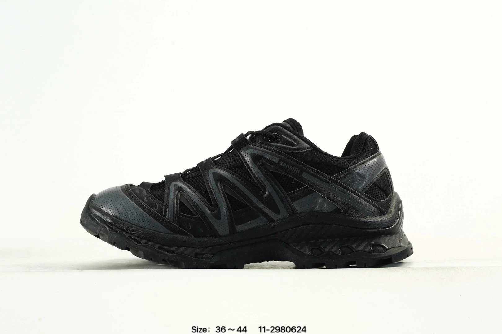 Salomon XT Whisper VOID Outdoor Shoes Black - Gallery Image 3 - Detailed View