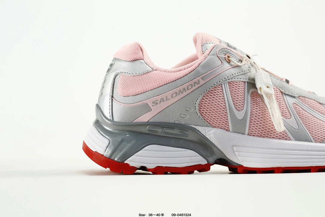 Salomon XT-WHISPER Sneakers Pink Silver - Gallery Image 2 - Detailed View