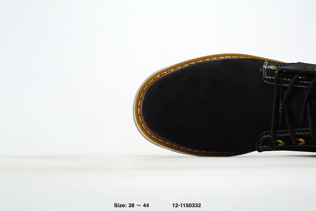 Outdoor Hiking Boots Suede Noir - Gallery Image 6 - Detailed View