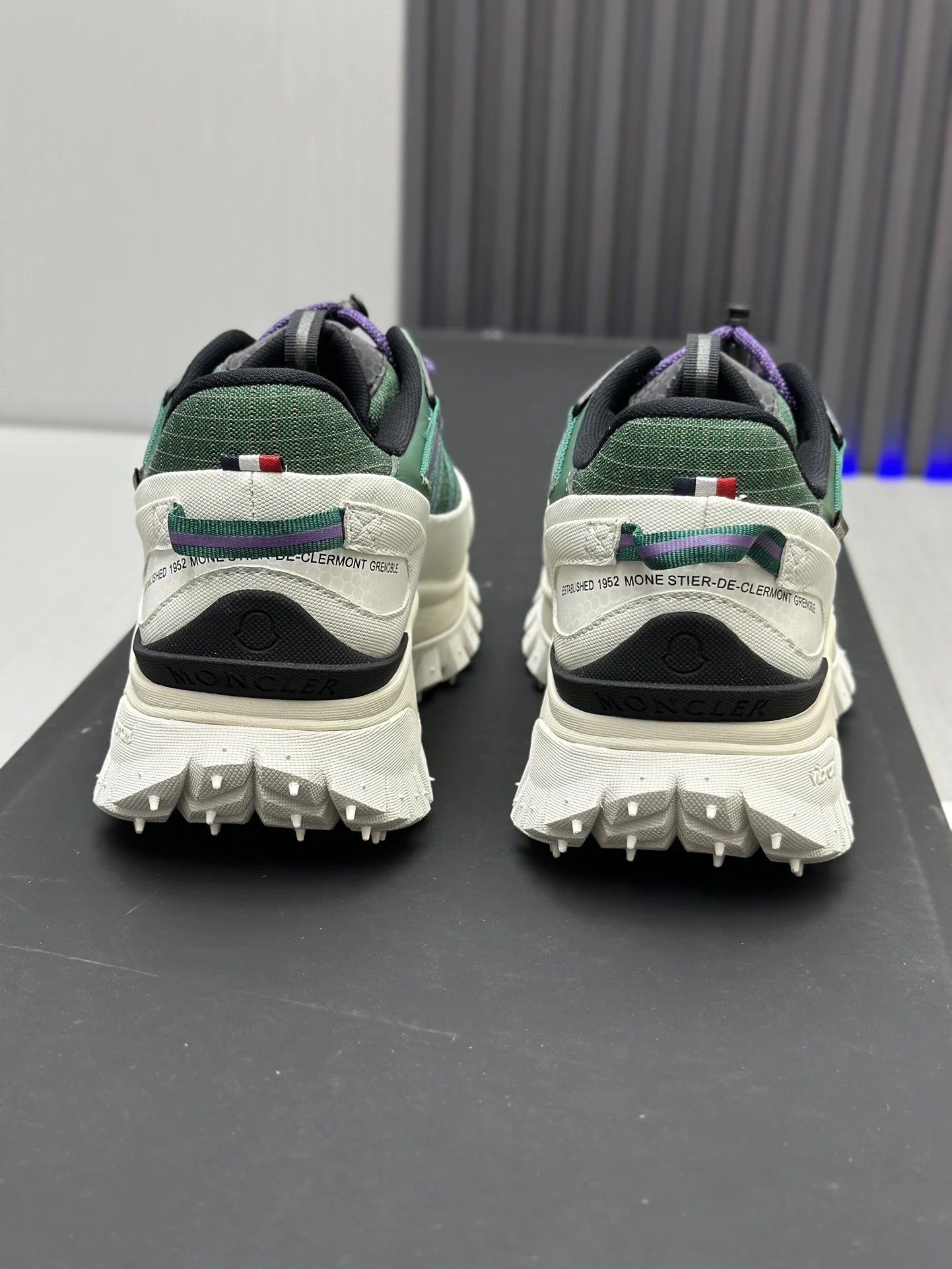 Moncler Trailgrip GTX Sneakers Green - Gallery Image 8 - Detailed View
