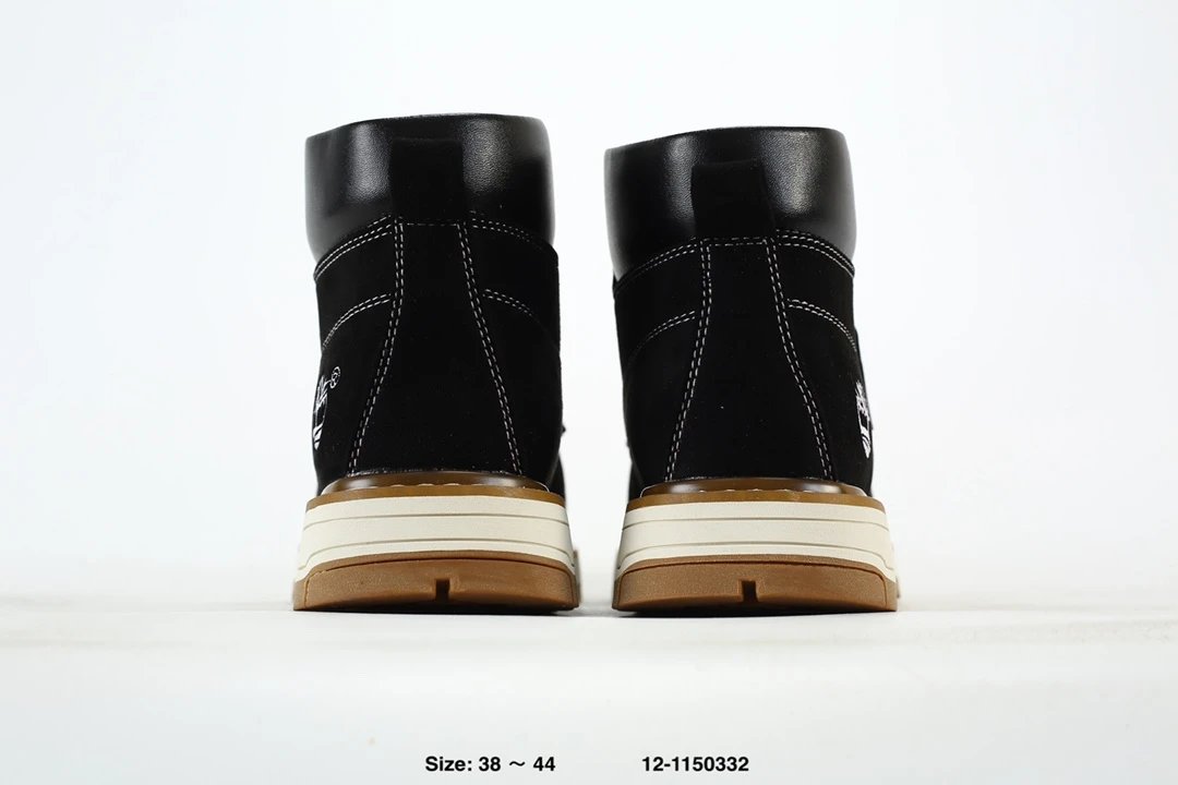 Outdoor Hiking Boots Suede Noir - Gallery Image 8 - Detailed View