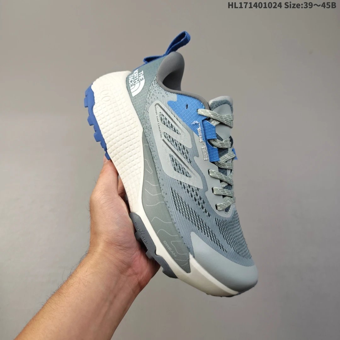 Mesh Hiking Sneakers Sage Green - Gallery Image 8 - Detailed View