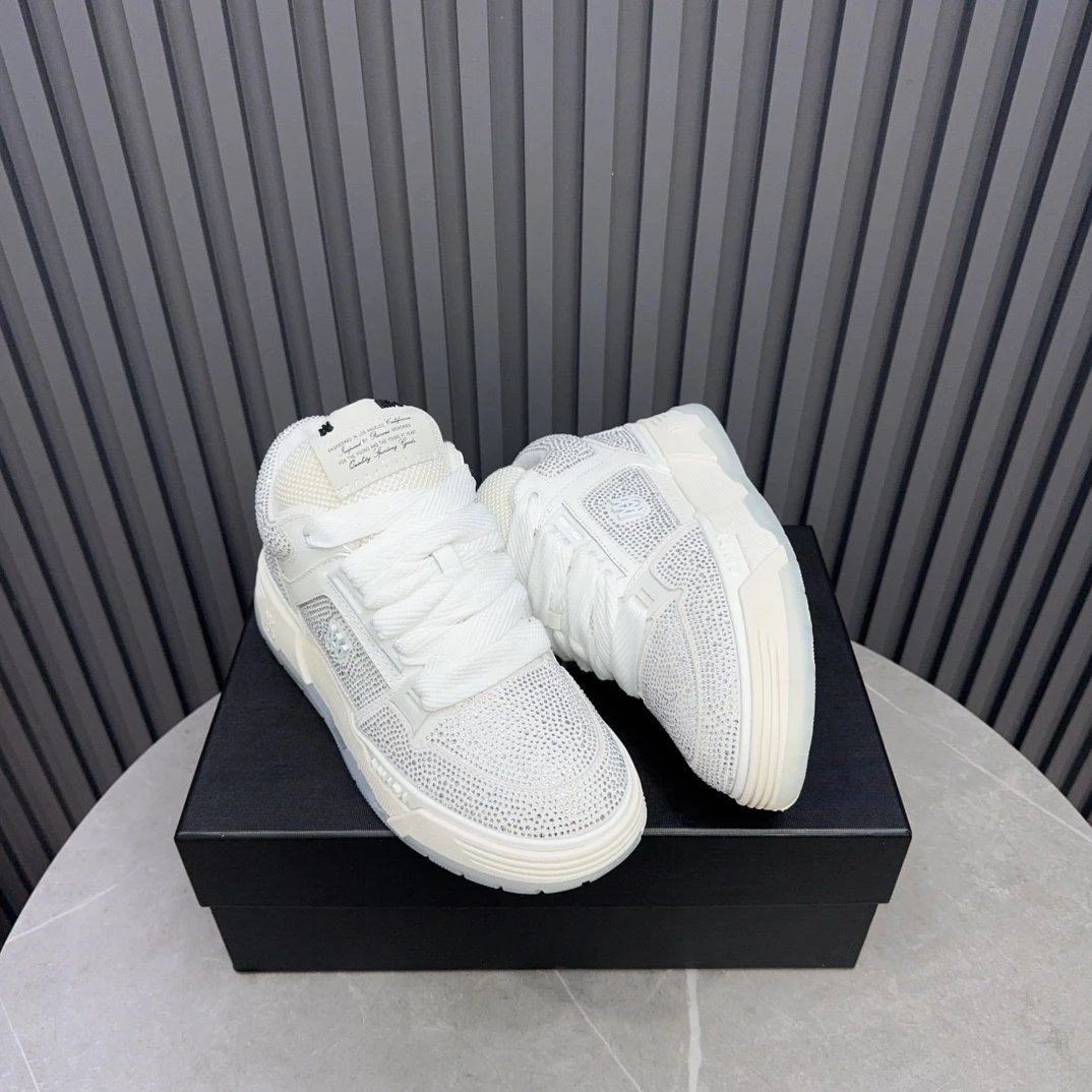 Unisex Chunky Knit Low Top Sneakers Ivory White - Gallery Image 5 - Detailed View