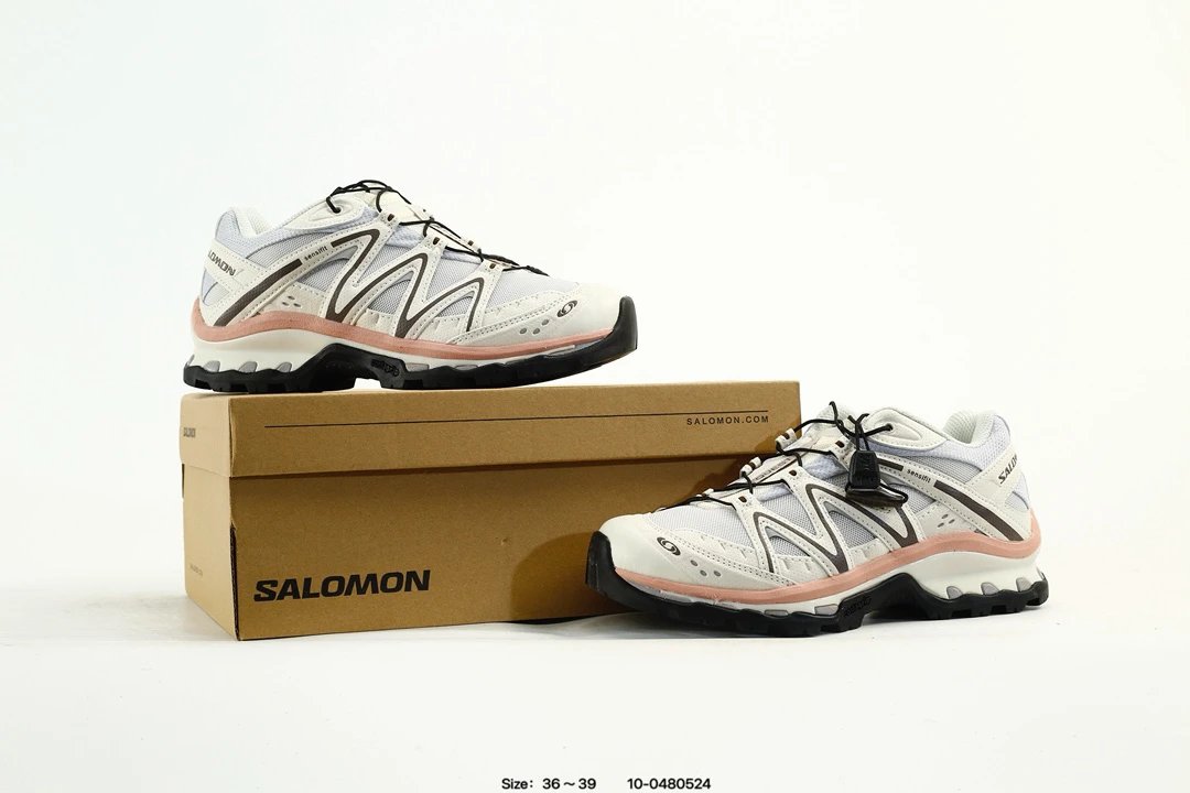 Salomon XT-Whisper Sneakers White Pink - Gallery Image 2 - Detailed View