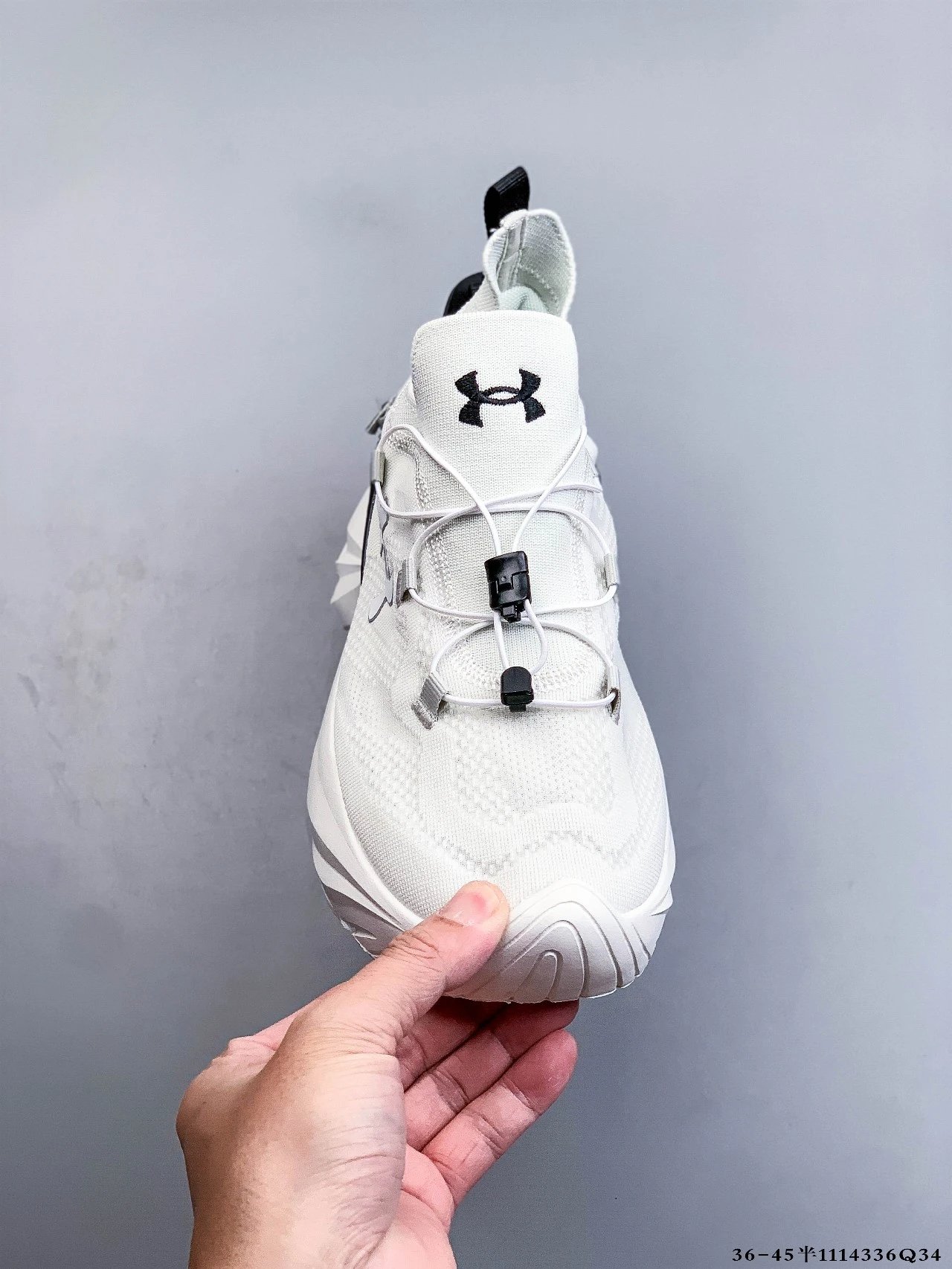 Summer Mesh Hiking Sneakers Ivory White - Gallery Image 2 - Detailed View