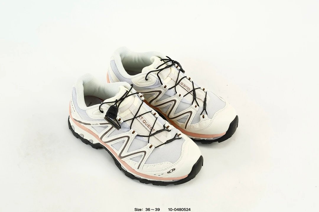 Salomon XT-Whisper Sneakers White Pink - Gallery Image 9 - Detailed View