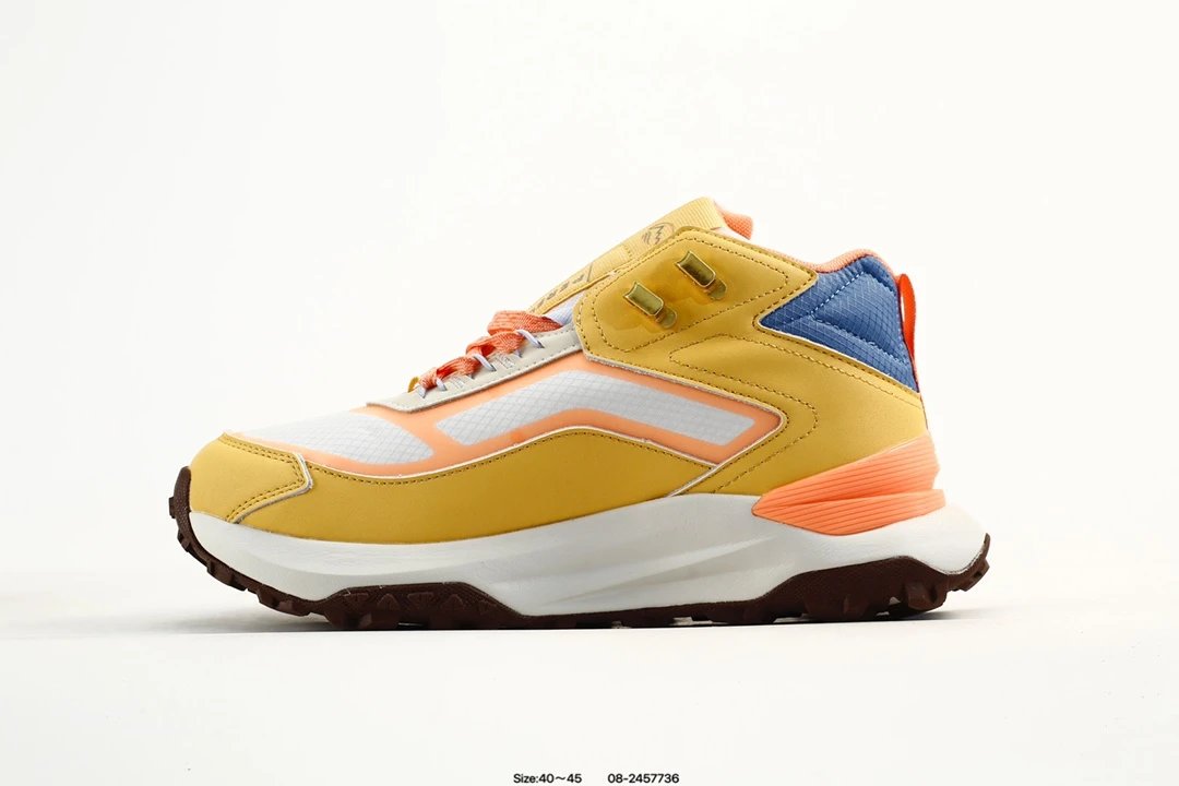 Outdoor Hiking Sneakers Lightweight Ochre - Gallery Image 3 - Detailed View